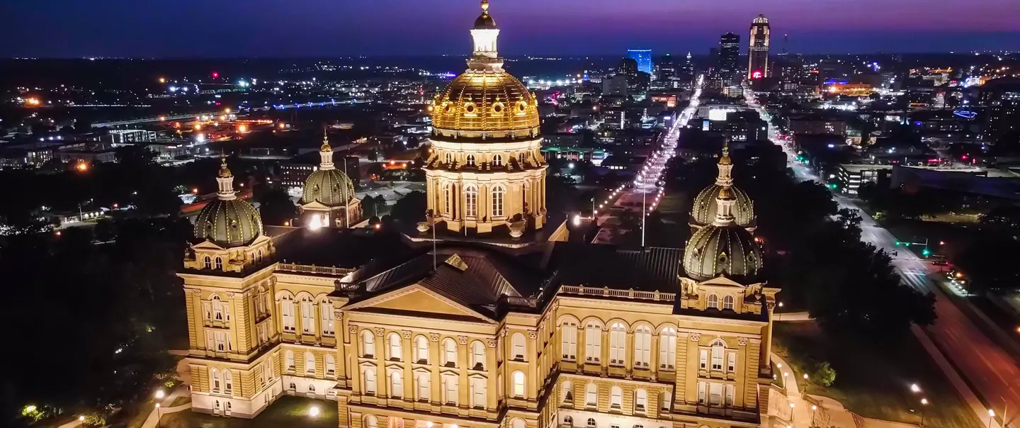 State Capitol Night Time